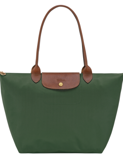 Longchamp Le Pliage Original L Tote Bag – British Green vip time amman jordan